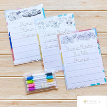 Load image into Gallery viewer, Name Writing & Colouring