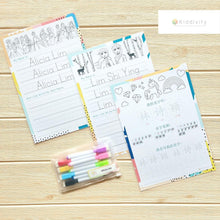 Load image into Gallery viewer, Name Writing & Colouring