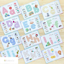 Load image into Gallery viewer, Alphabet Touch Book