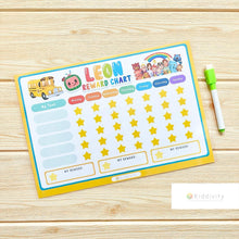 Load image into Gallery viewer, Cocomelon Reward Chart