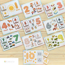 Load image into Gallery viewer, Numbers Touch Book